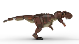 T. Rex Minifigure Scale