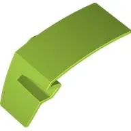 Technic Panel Car Mudguard Left / Lime
