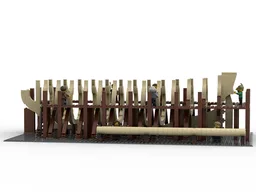 Medieval ship wharf