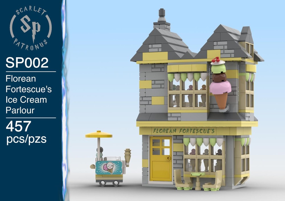 Lego Florean Fortescue's Ice Cream Parlour - SP002