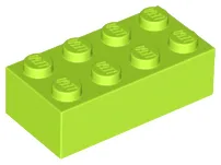 Brick 2 x 4 / Lime