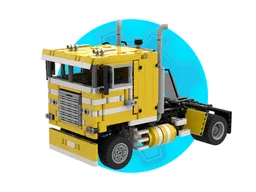 Freightliner FLB - 4x2 - Yellow & White