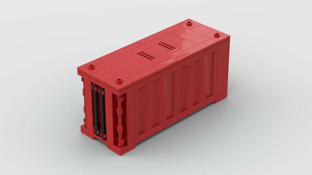 Lego 20ft Container with corrugated walls