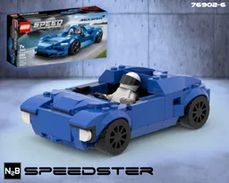 Speedster LEGO 76902 alternative build 6