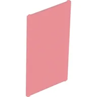 Glass for Window 1 x 4 x 6 / Trans-Red
