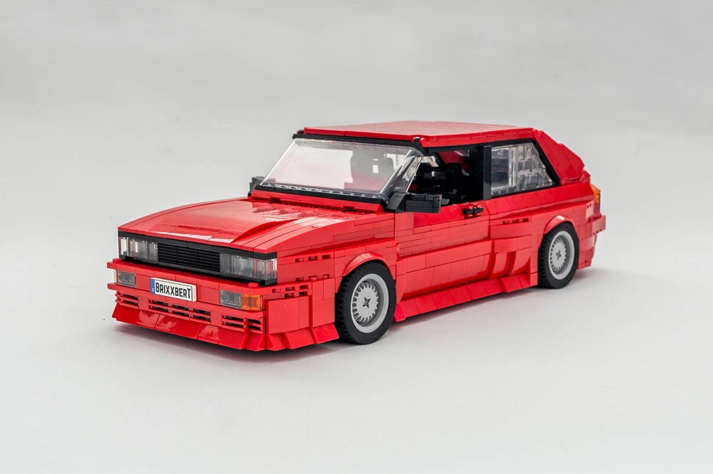 Lego Audi Quattro Red