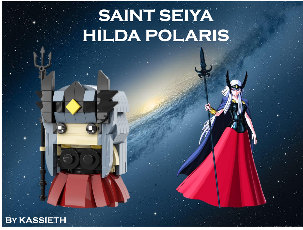 Lego Saint Seiya Brick Headz Hilda Polaris