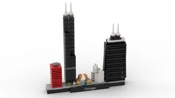 Chicago skyline - the nano version