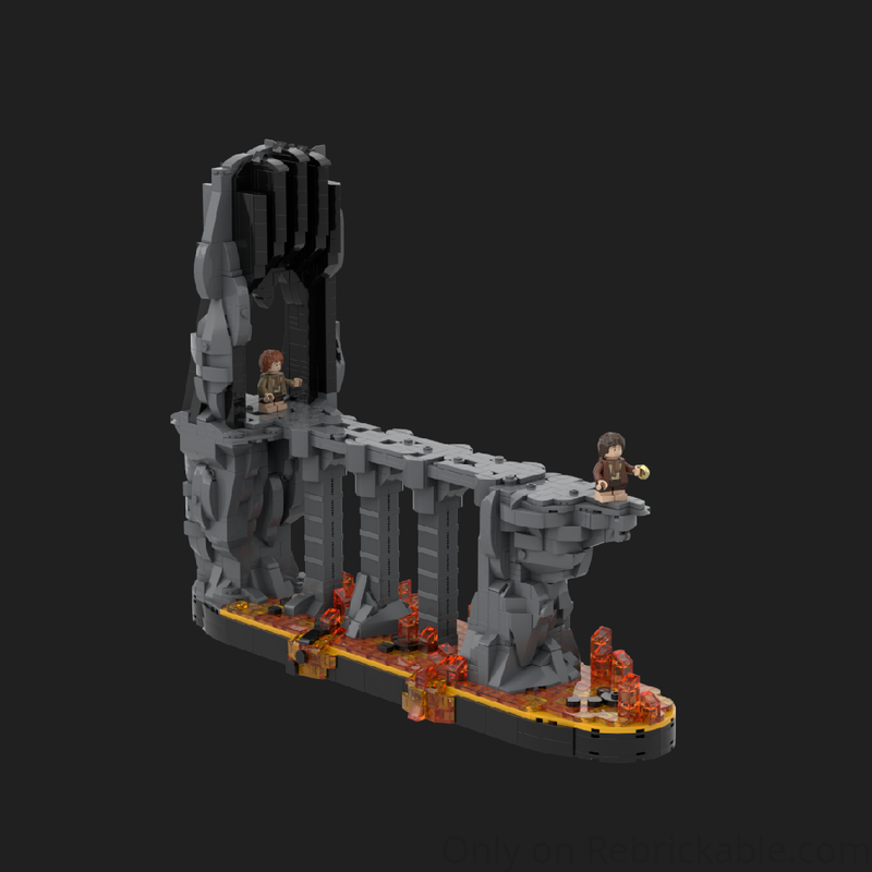 Lego The Fires of Mount Doom