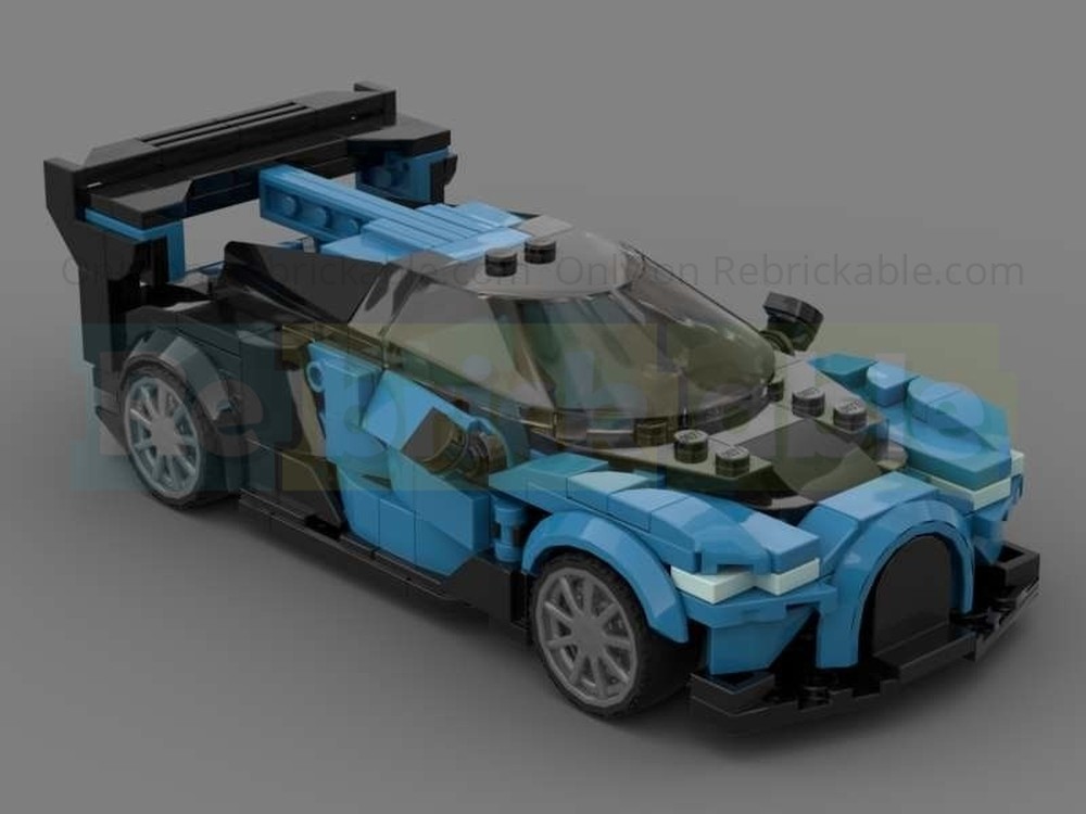 Lego Bugatti Vision Gran Turismo (Dark Azure)