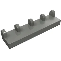 Hinge Tile 1 x 4 / Dark Bluish Gray