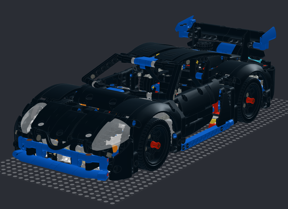 Lego Porsche GT4 e-Performance Manual Version