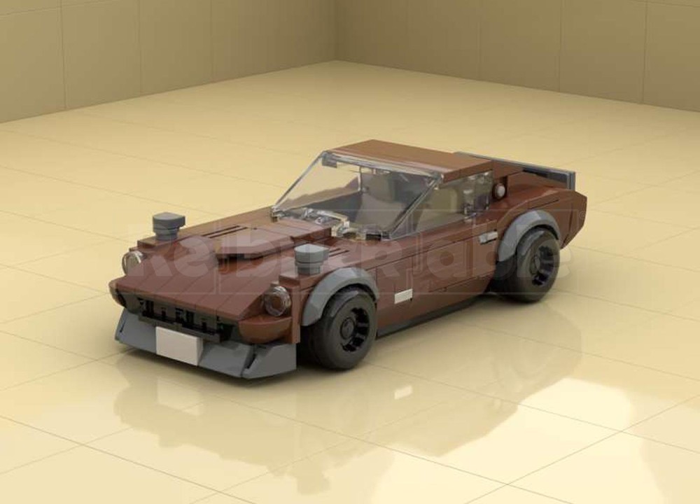 Lego Fairlady 240Z Nissan/Datsun (street custom)