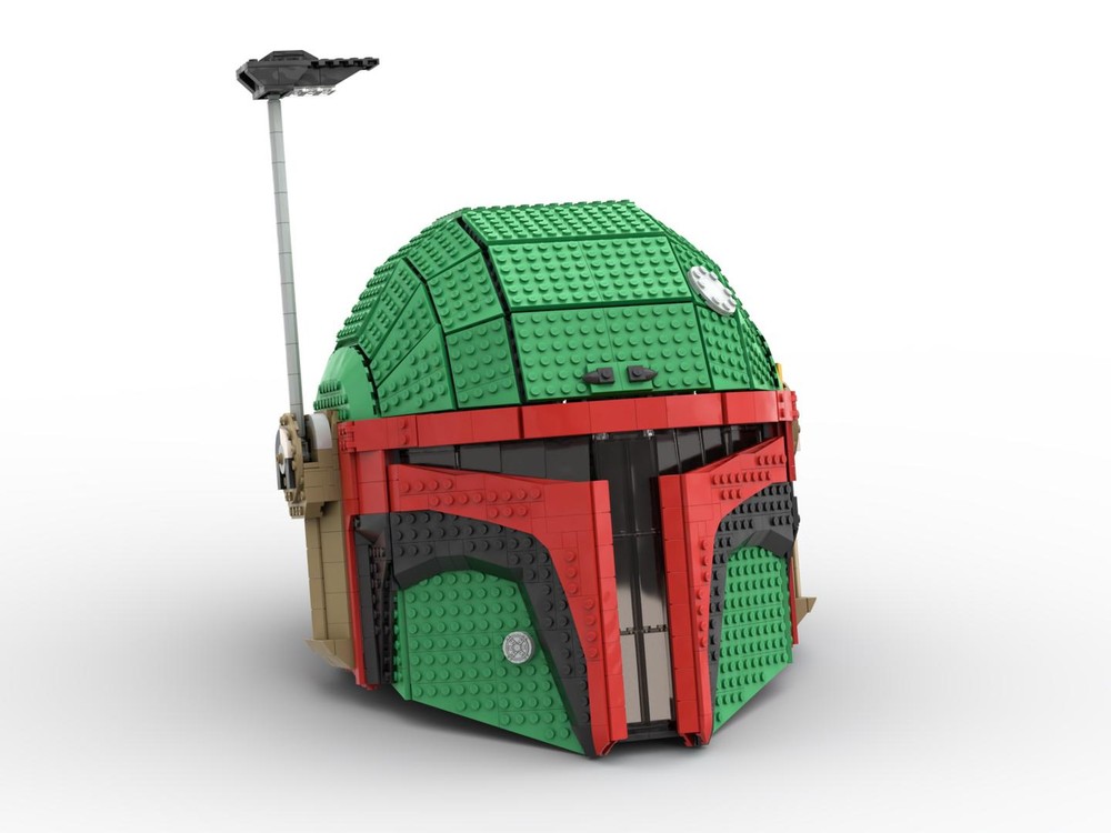 Lego Wearable Mandalorian Helmet (Boba Style)