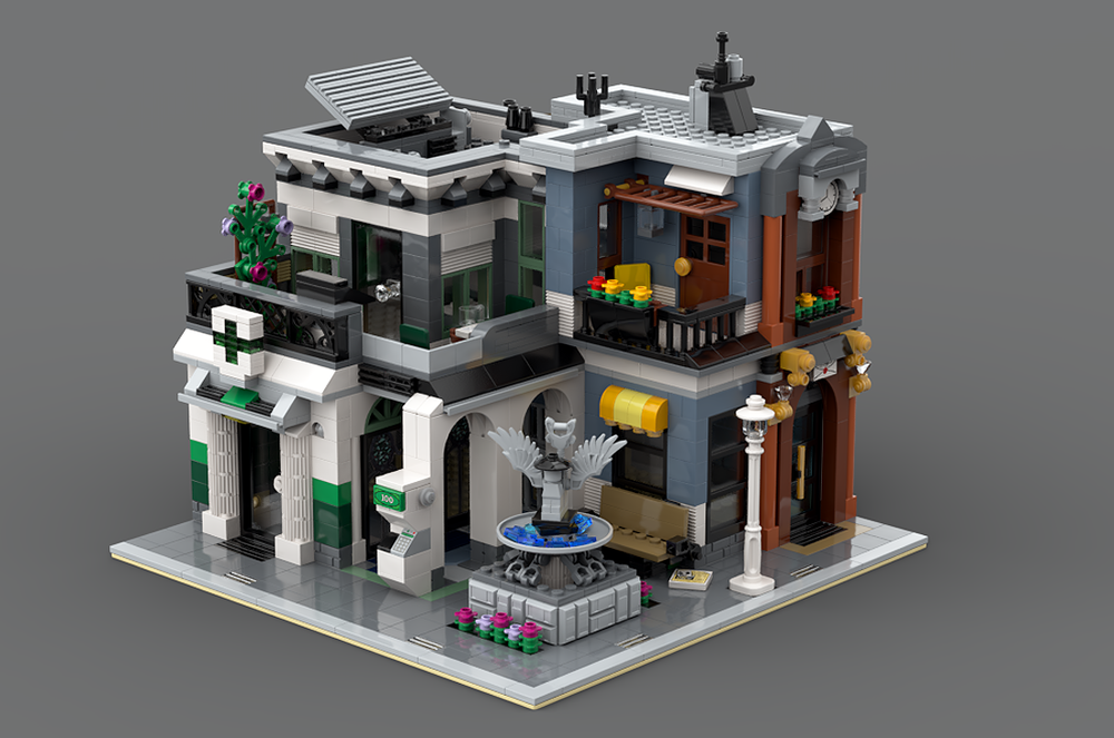 Lego 100 $ BILL-DING - 10251 Alternative Build