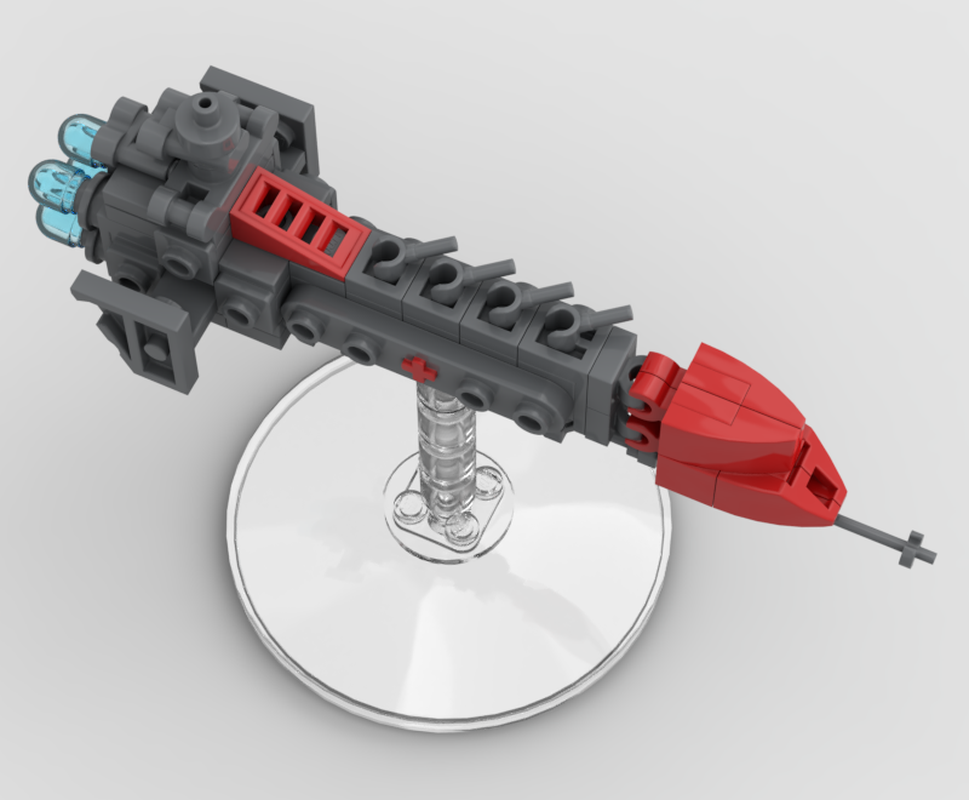 Lego Nano Gothic Battlefleet Warhammer 40K Spaceship