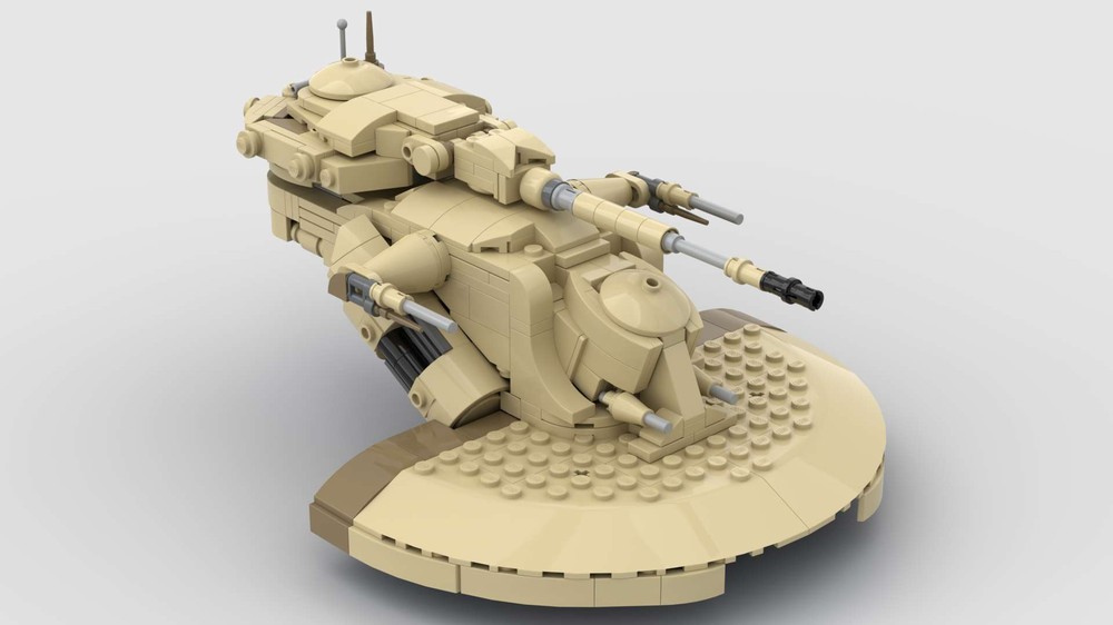 Lego Trade Federation AAT Armored Assault Tank - TPM Tan Budget Version