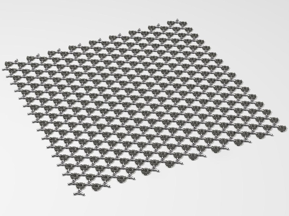 Lego Simple hexagonal lattice