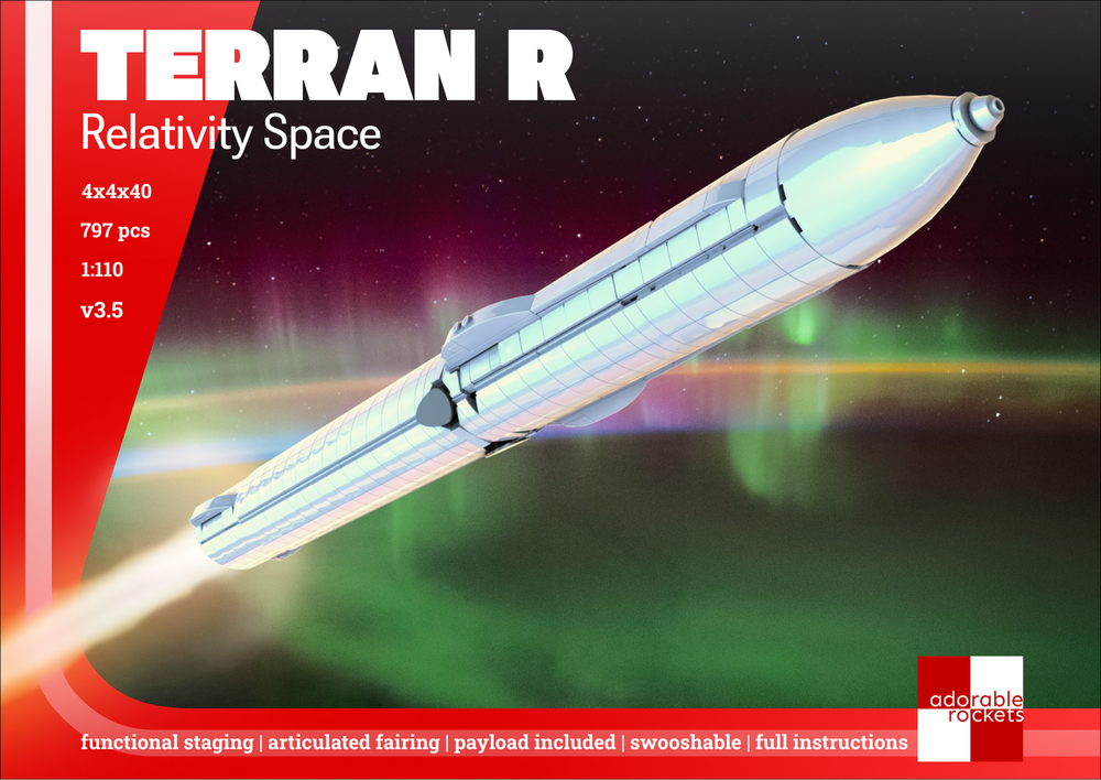 Lego Relativity Space Terran R 1:110