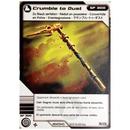 Trading Card, Ninjago Deck #2: 74 - Crumble to Dust - International Version / [No Color/Any Color]