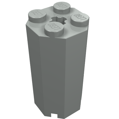 Lego Brick Special Octagonal 2 x 2 x 3 1/3