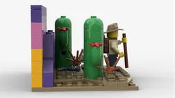 Lost: A Desert Diorama