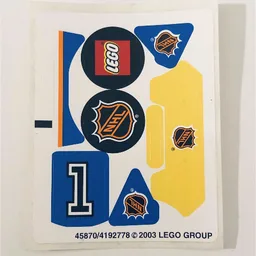 Sticker Sheet for Set 3545-1 / [No Color/Any Color]