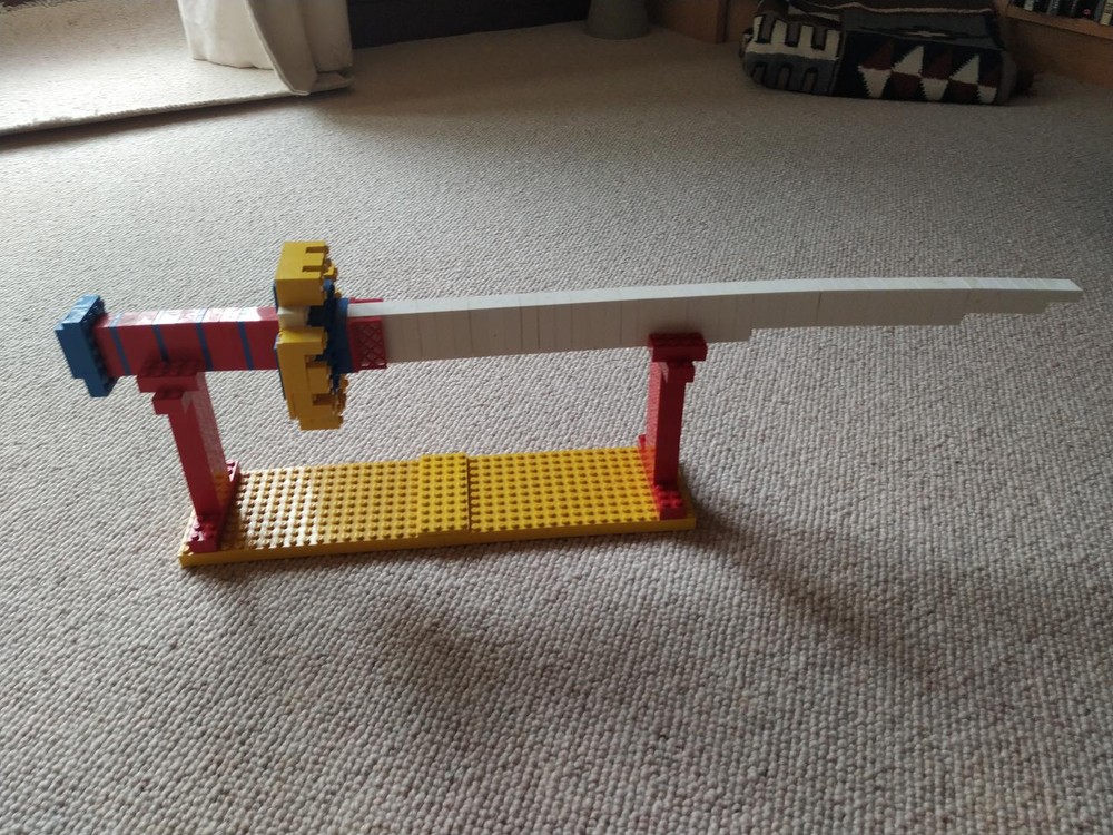 Lego Katana and stand