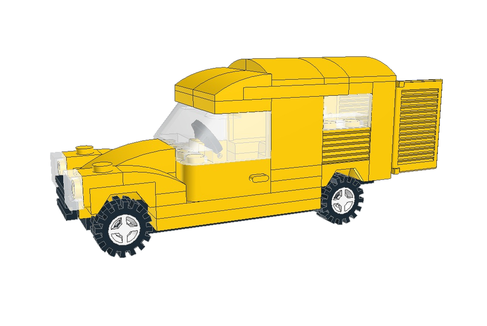 Lego Citroën Acadiane, 4-wide