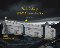 Helm's Deep Wall Expansion Set