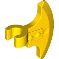 Weapon Axe Head, Clip-on (Viking) [Thick Clip] / Yellow