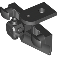 Lego Train Buffer Beam with Sealed Magnets and Plow [Type 1]