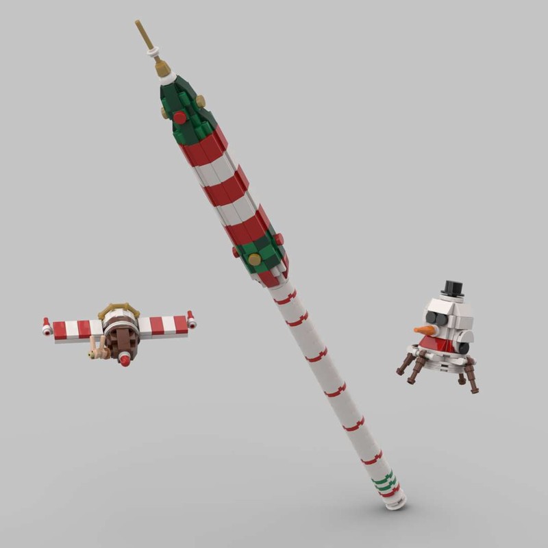 Lego Christmas Space Collection 2024