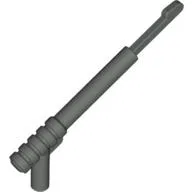 Weapon Spear Gun with Rounded Trigger and Thin Spear Base / Dark Gray