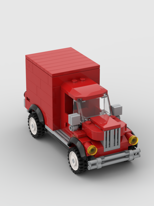 Lego 1950s Box Truck