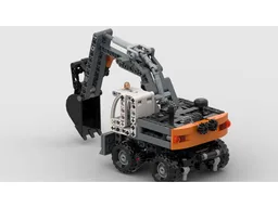 Wheeled excavator