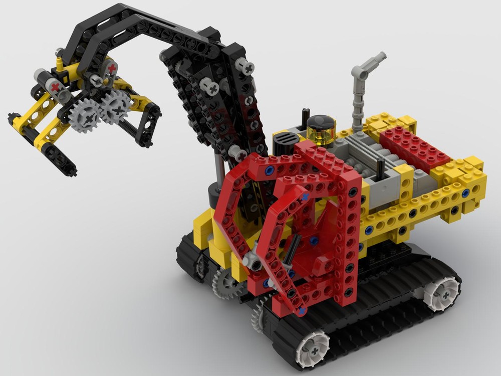 Lego Tracked Excavator with Grasper