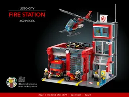 Lego City Fire Station