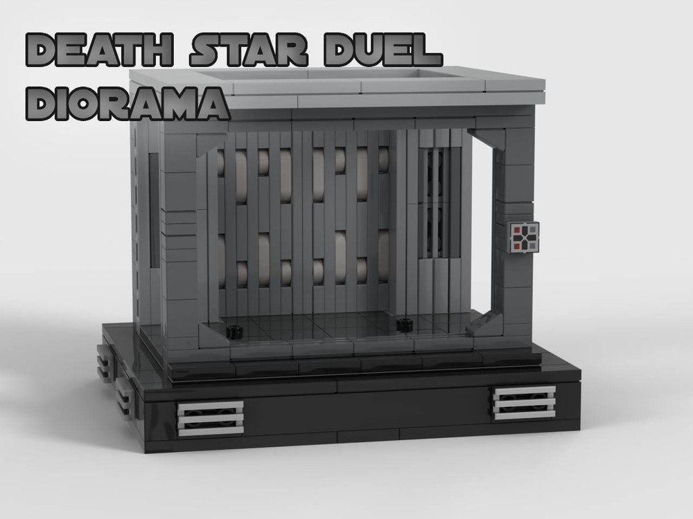 Lego Death Star Duel Diorama