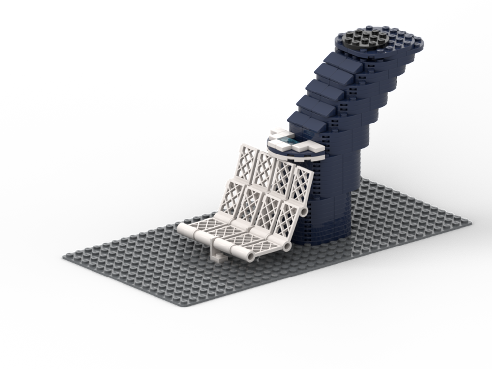 Lego capital gate 1:1000