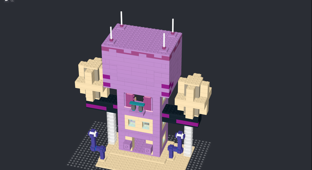 Lego The Shulker Tower
