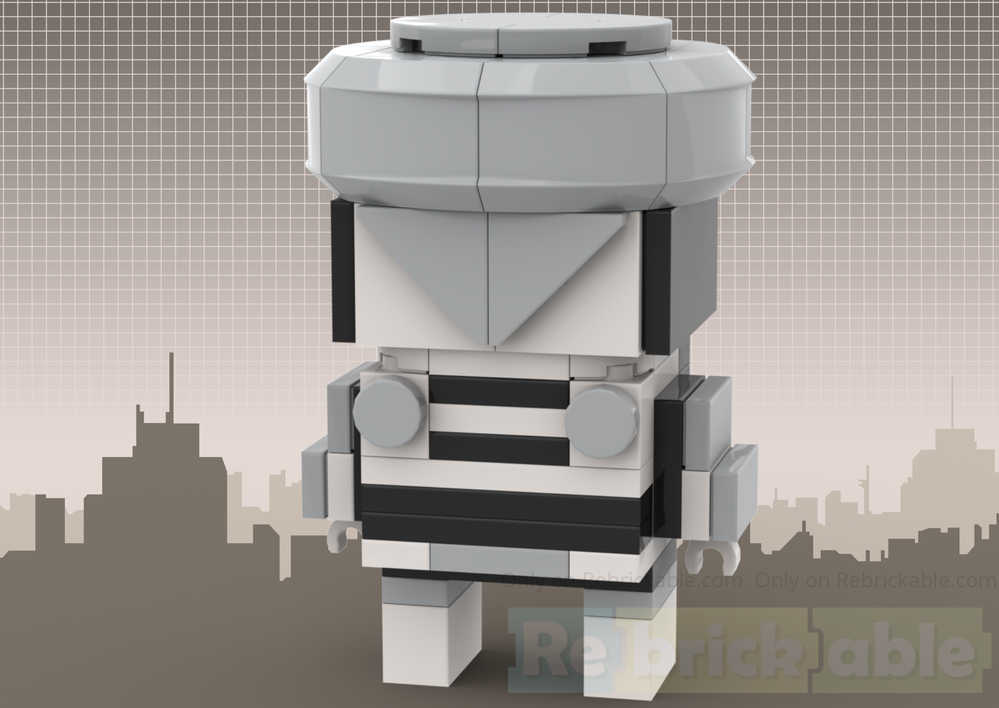 Lego Artemis BrickHead - Persona 2: Eternal Punishment