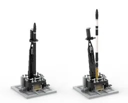 Rocket Lab Electron & Launch Pad [Saturn V scale]