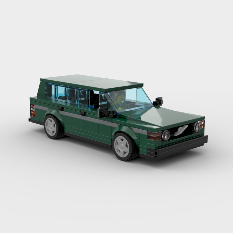 Lego Volvo 245 (dark green)