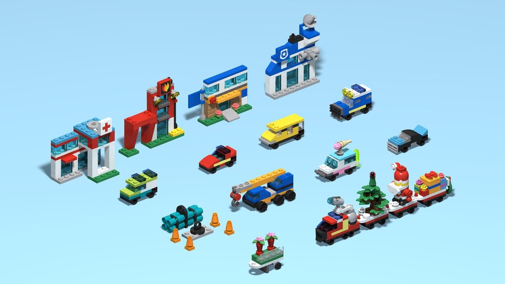 Lego Advent Style City 2022 Sets