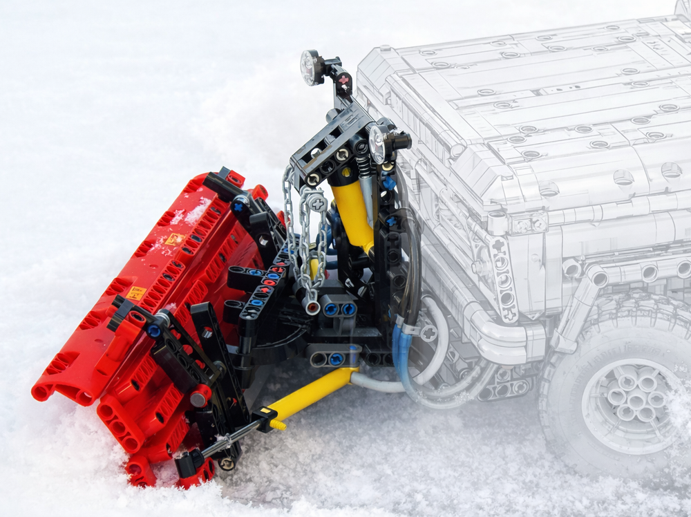 Lego Snowplow for F150 MOC