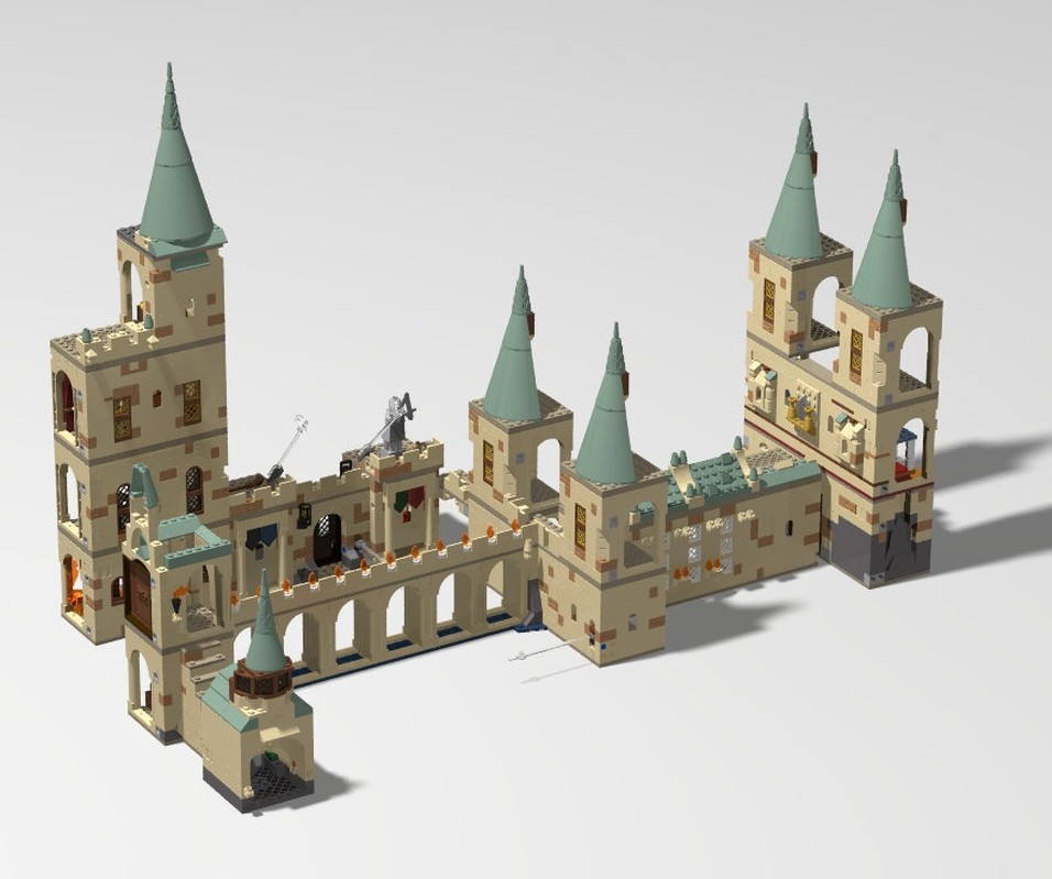 Lego modular castle