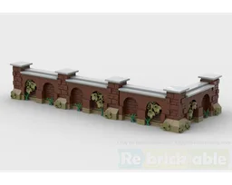 Modular Retaining Brick Walls (Small)