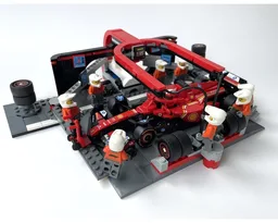 8 Stud F1 Pit Stop Upgrade (fully functional)