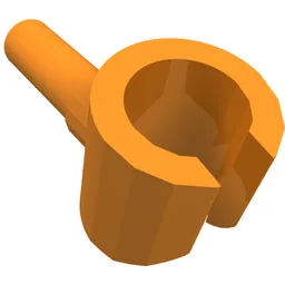 Minifig Hand / Orange